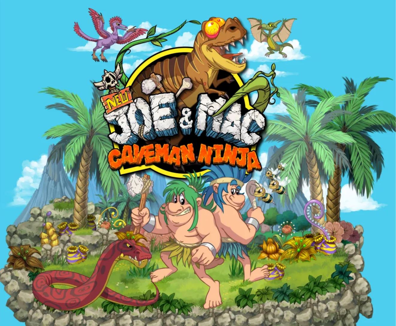 NEW JOE & MAC: CAVEMAN NINJA